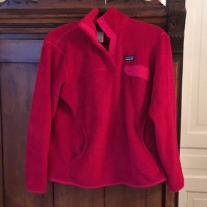 Patagonia retool pullover cranberry